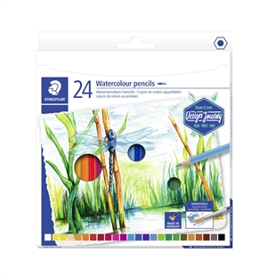 Staedtler Kredki wodne aquarell zestaw (24)